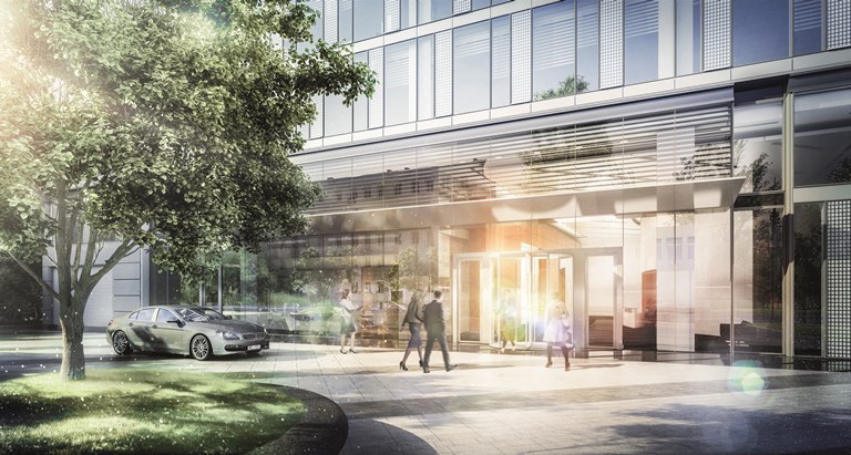 Jeden z najnowszych wieżowców - Prime Corporate Center - usytuowany ma być przy ulicy Grzybowskiej 78 w Warszawie