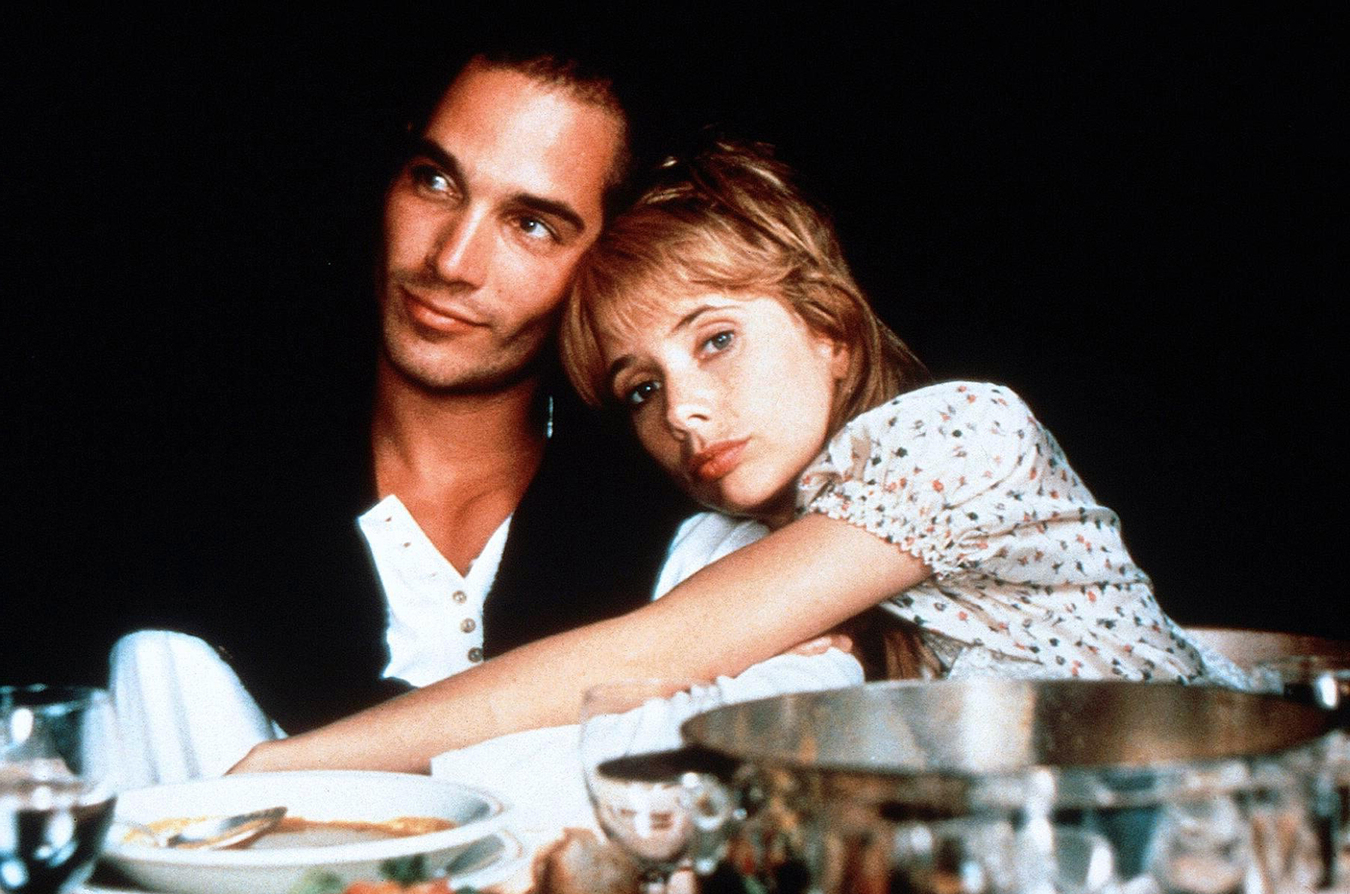 Jean-Marc Barr i Rosanna Arquette w filmie