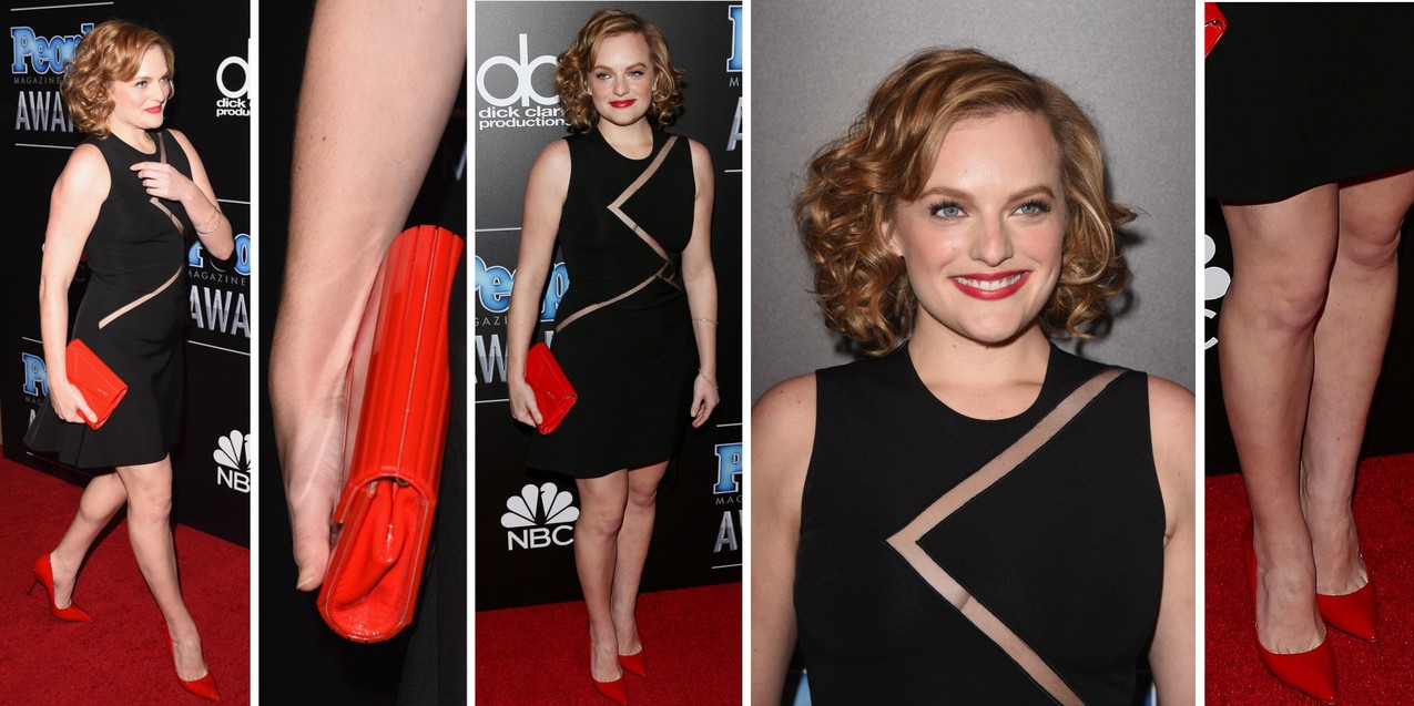 Elizabeth Moss w sukience David Koma / Getty Images