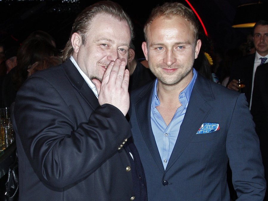 Olaf Lubaszenko i Borys Szyc