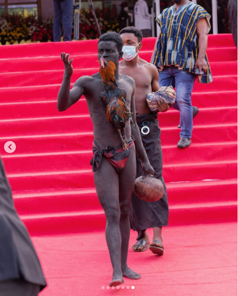 Rich cultural display at Ex-President JJ Rawlings' funeral