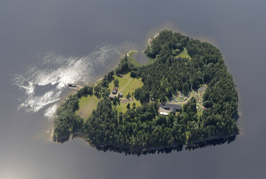 Utoya. Wyspa, na której Breivik dokonał masakry
