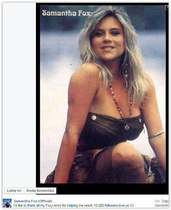 Samantha Fox