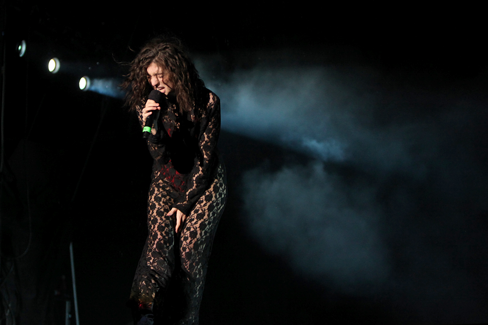 Lorde na festiwalu Open'er 2017. 01.07.2017.