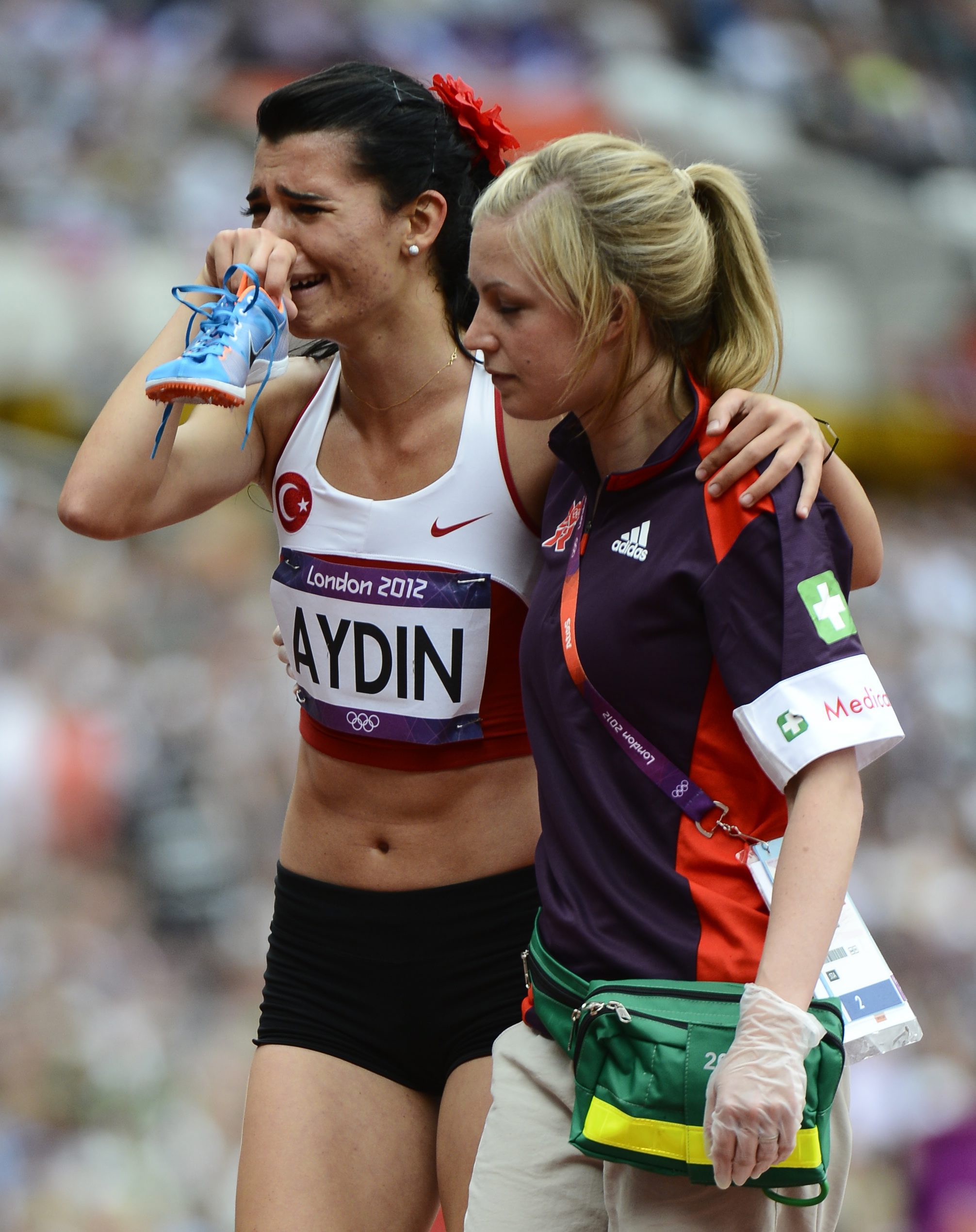 Łzy sportowców - Turczynka Merve Aydin