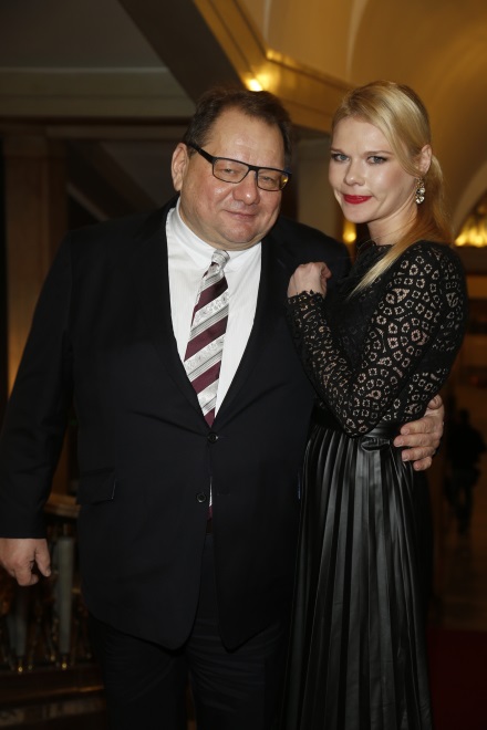 Ryszard Kalisz i Dominika Lis