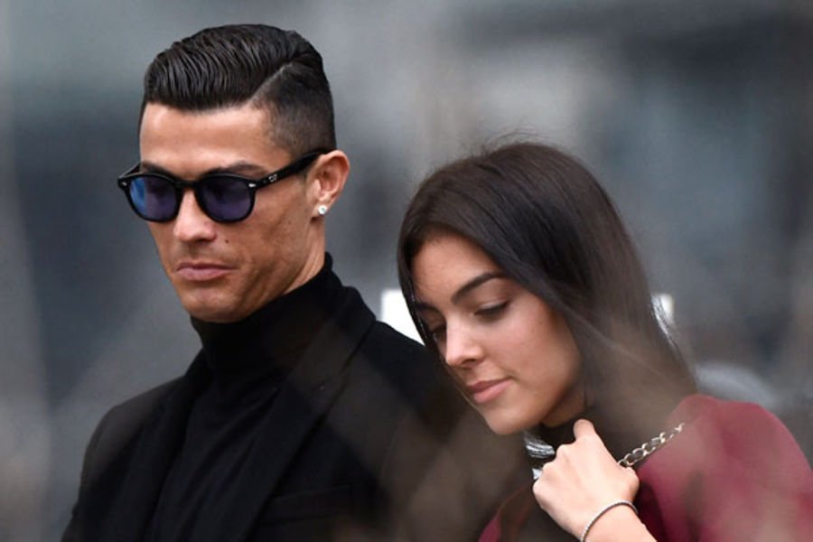 Ronaldo and wife