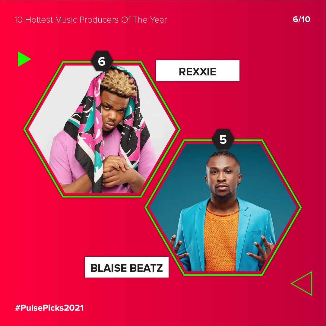 Nigerian producers of the year. (Pulse Nigeria)