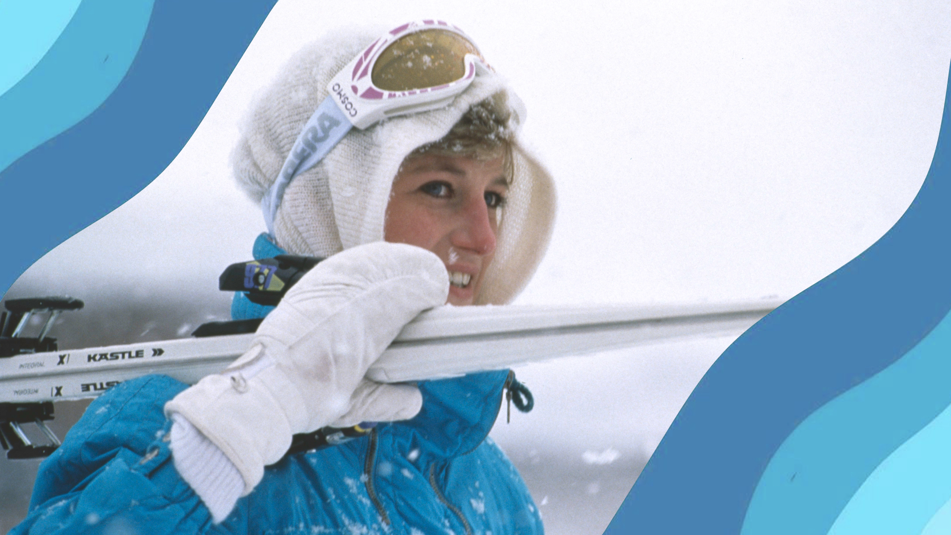 Diana hercegné a sípályákon is igazi stílusikon volt