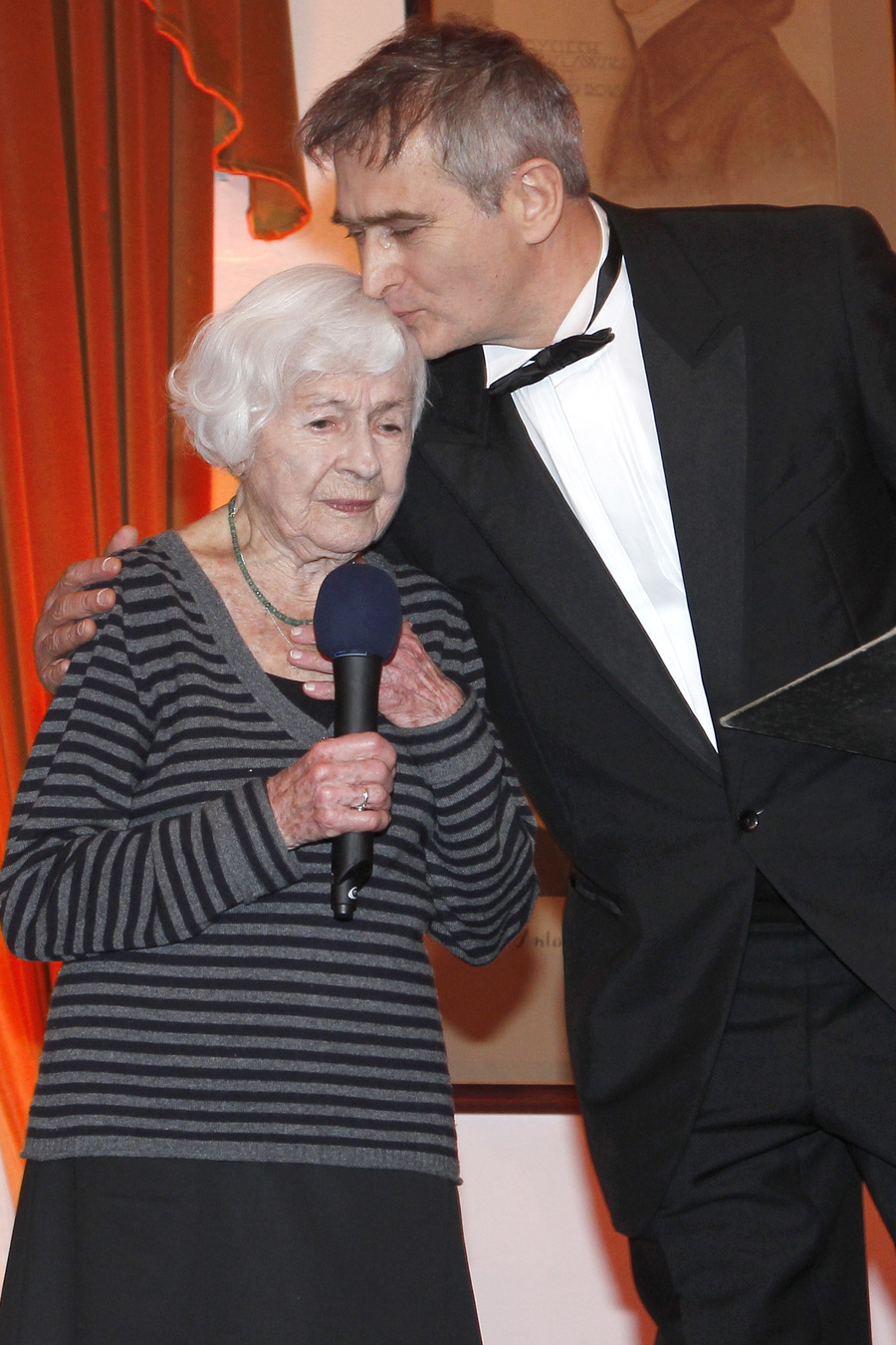 Danuta Szaflarska i Olgierd Łukaszewicz – Dzień Artysty Weterana Scen Polskich w Skolimowie, marzec 2012