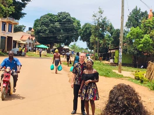 Couple trek home after a simple COVID-19 wedding, pastor arrives  on a bicycle (photos)