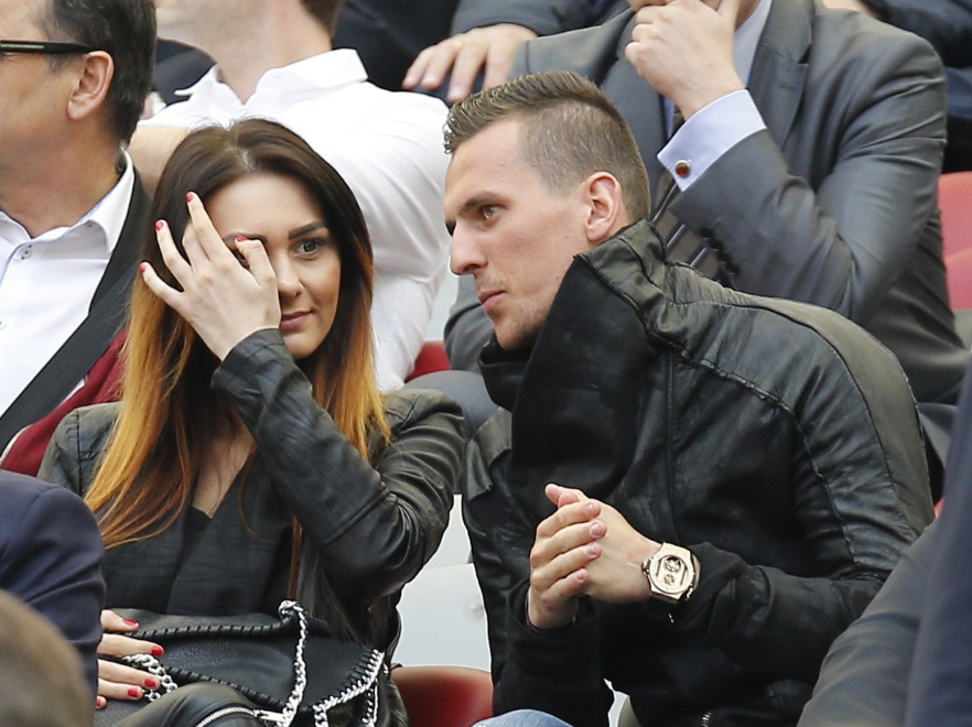 Jessica Ziółek i Arkadiusz Milik