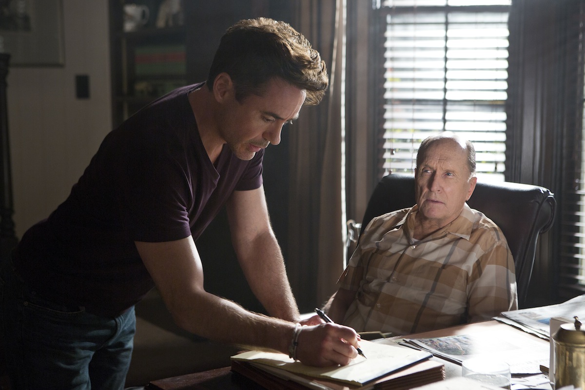 Robert Downey Jr. i Robert Duvall w filmie