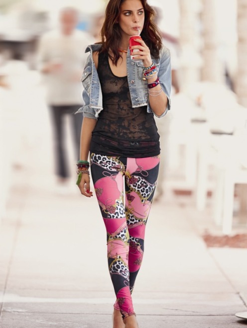 Alejandra Alonso w kampanii Calzedonia
