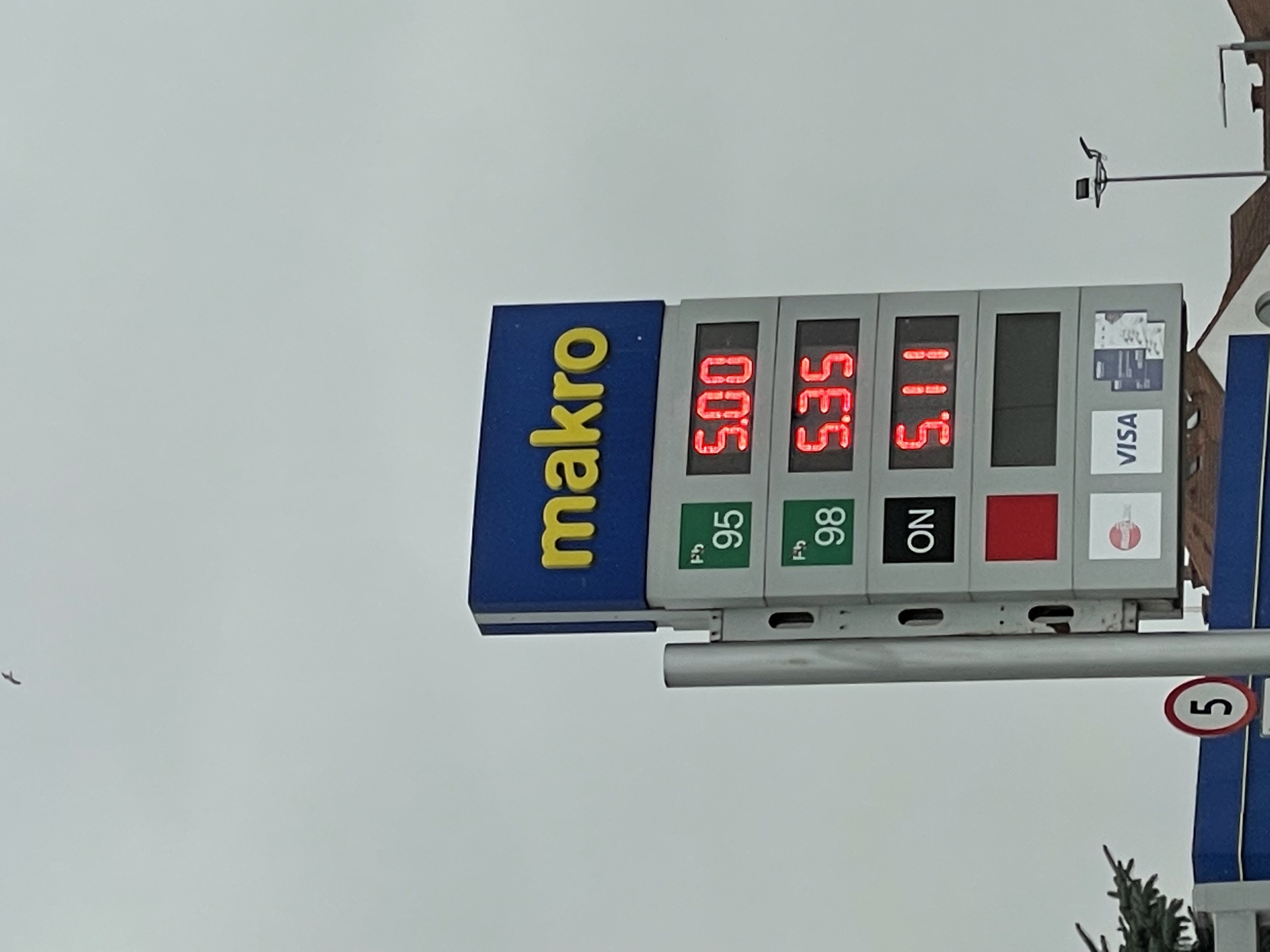 Ceny paliw. Jedna ze stacji, którą odwiedziliśmy