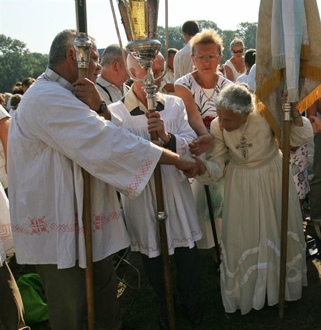 15.08.07 czestochowa, msza swietana jasnej gorze