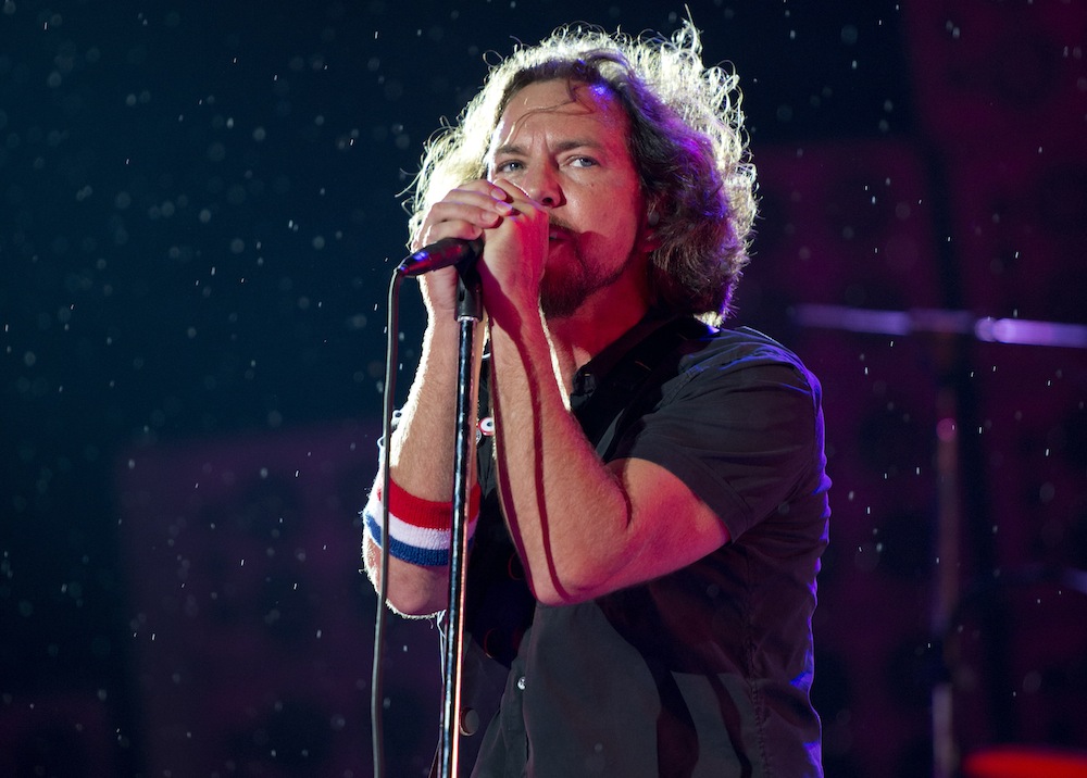 Eddie Vedder i Pearl Jam w 2013 roku
