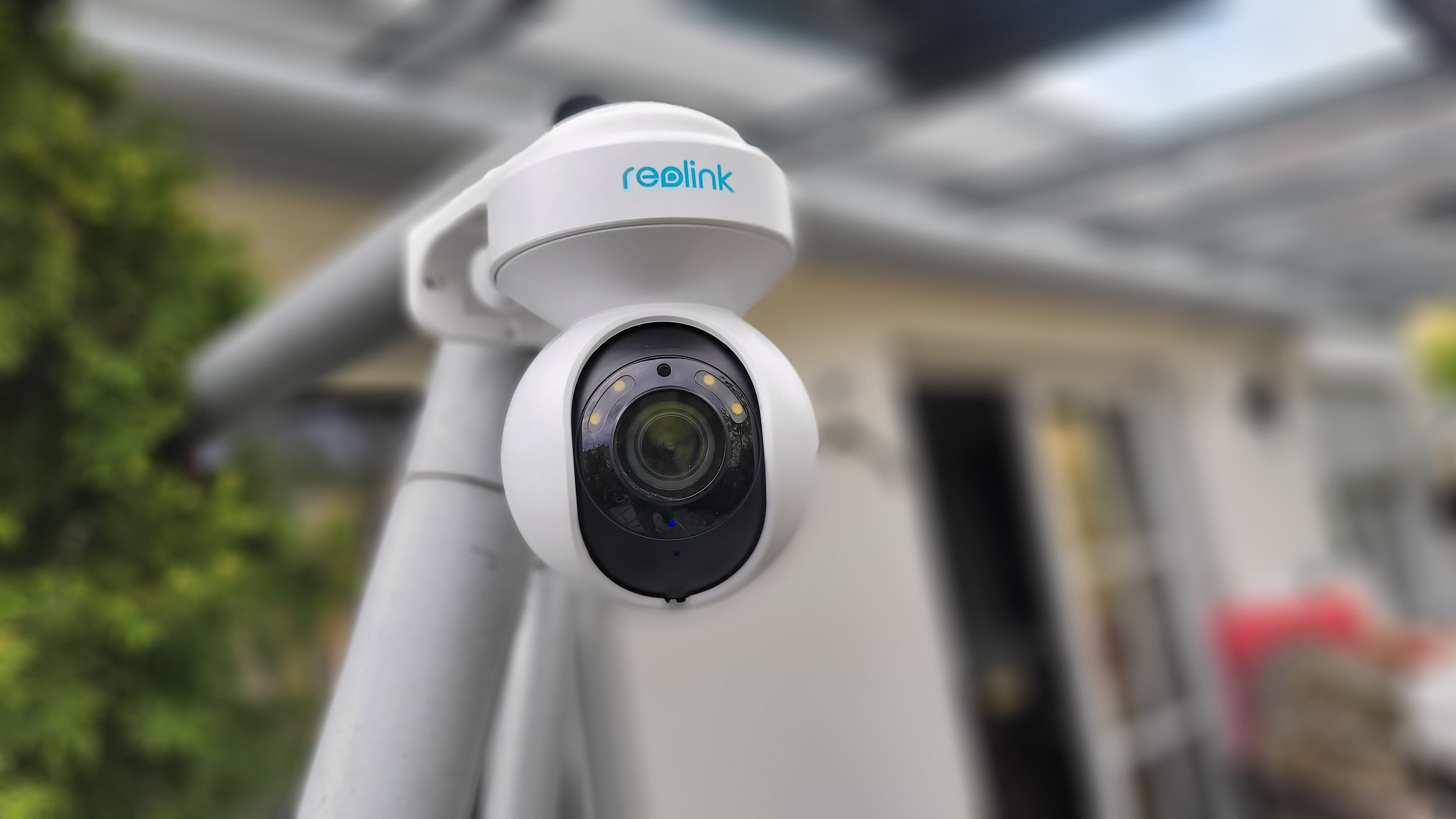 Reolink E1 Pro und optischem Zoom PTZ-Überwachungskamera | mit im TechStage 4K Test: Outdoor