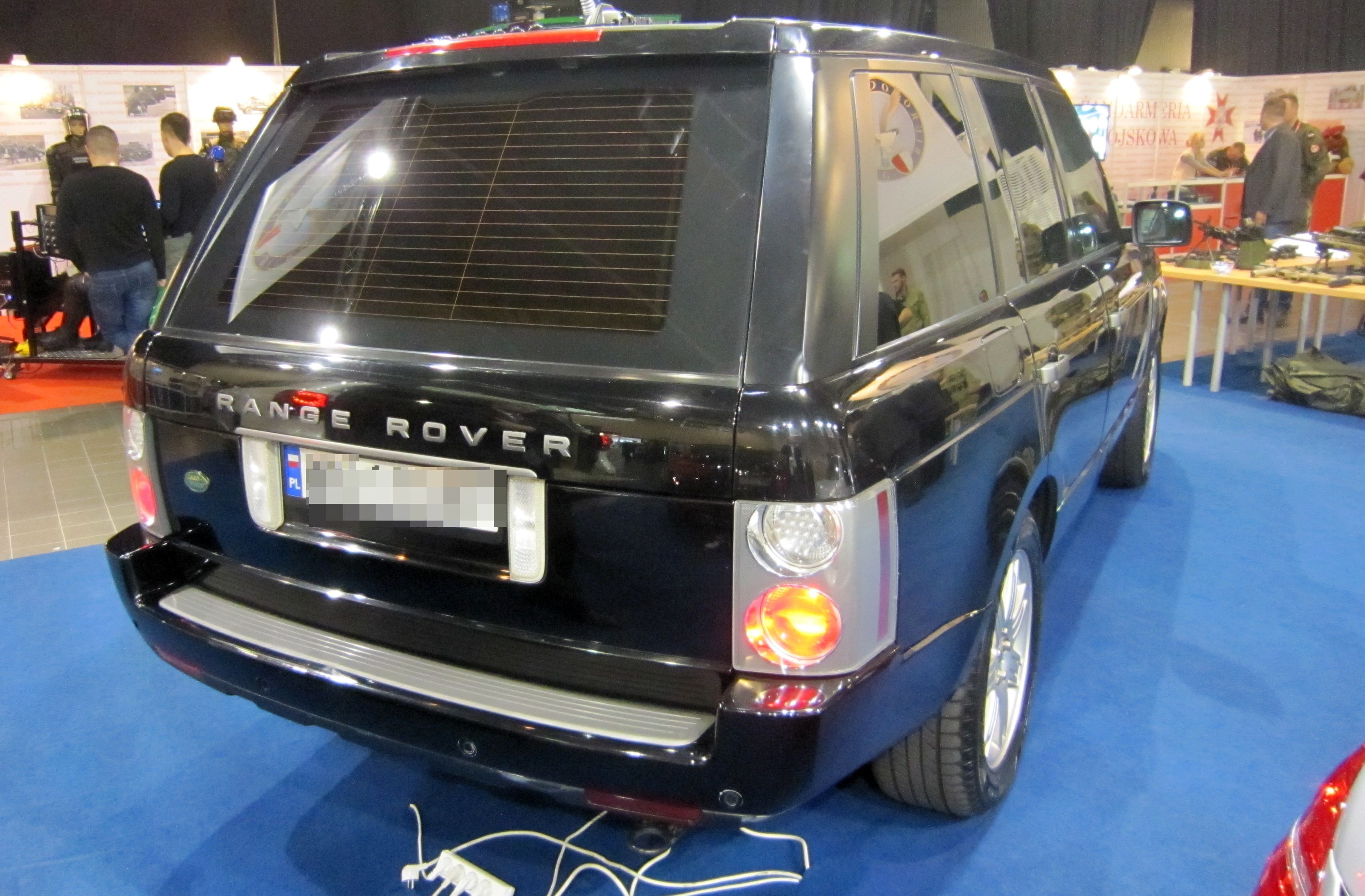 Samochód BOR - range rover