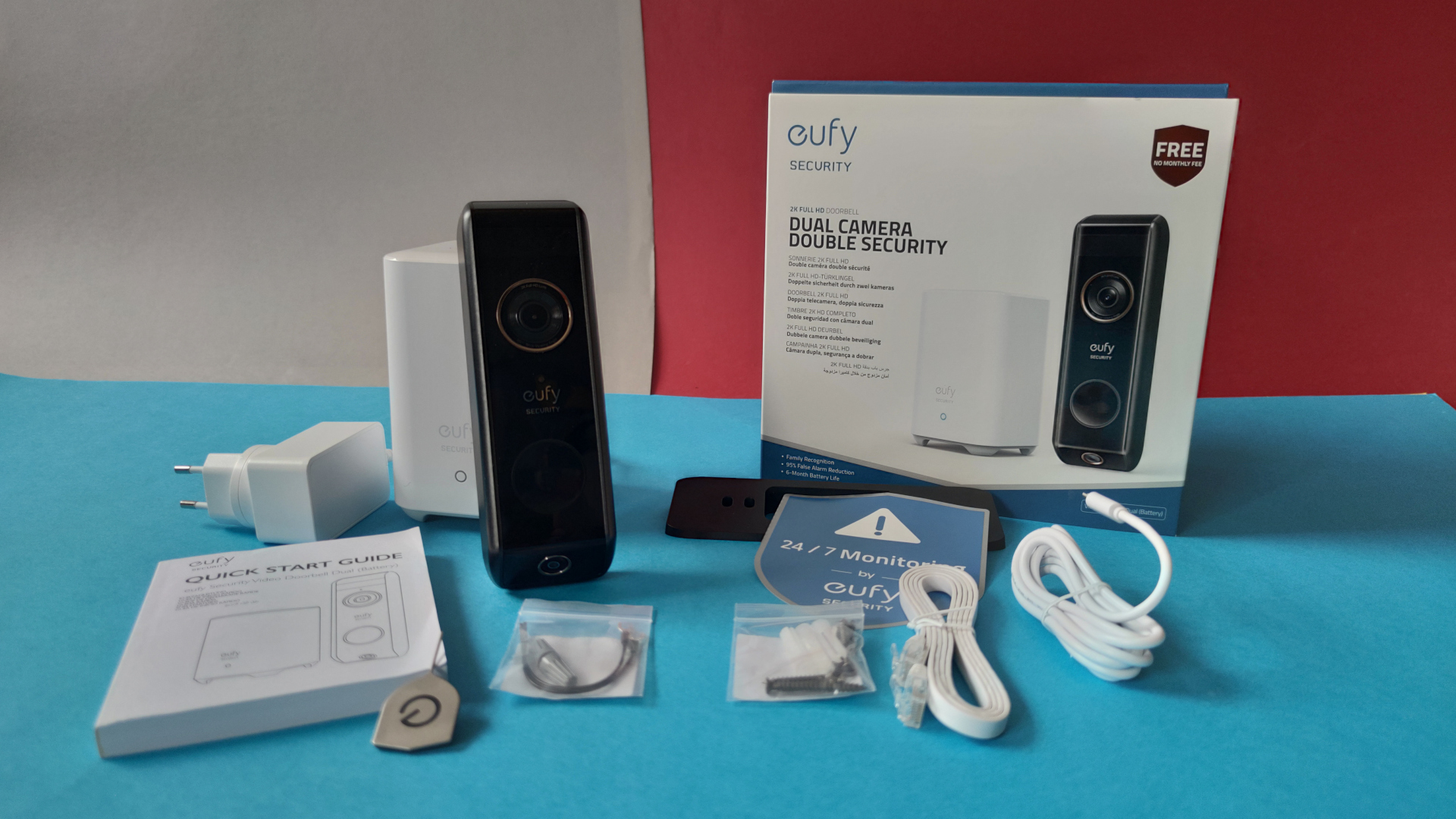 Funk-Klingel mit Überwachungskamera: Eufy Video Doorbell Dual im Test |  TechStage