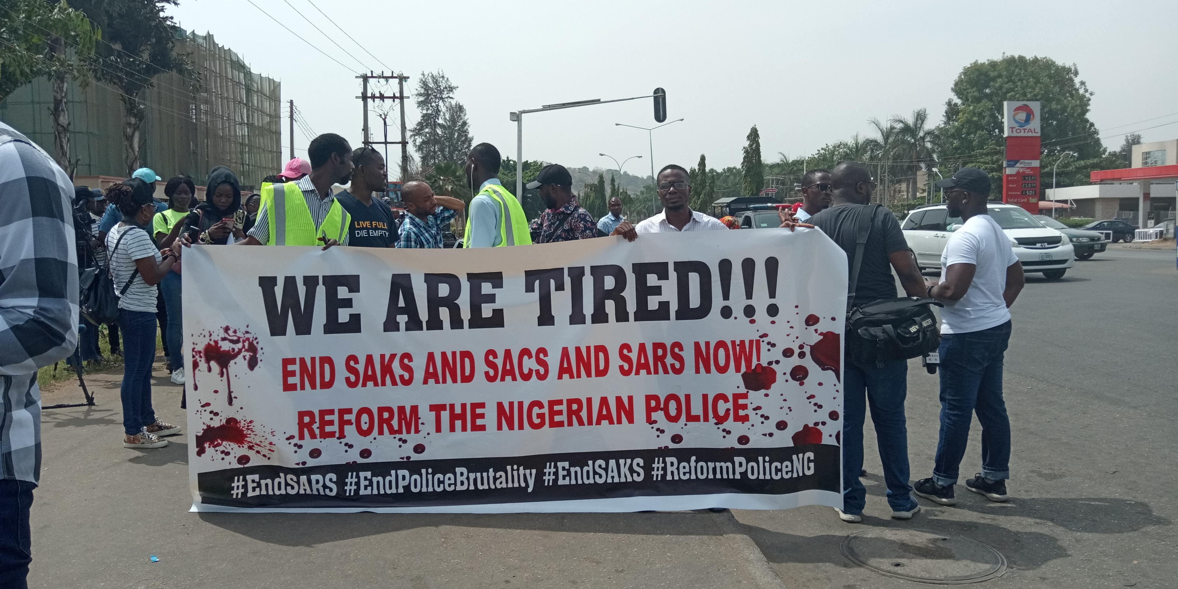 Nigerians demand Justice for Kolade Johnson