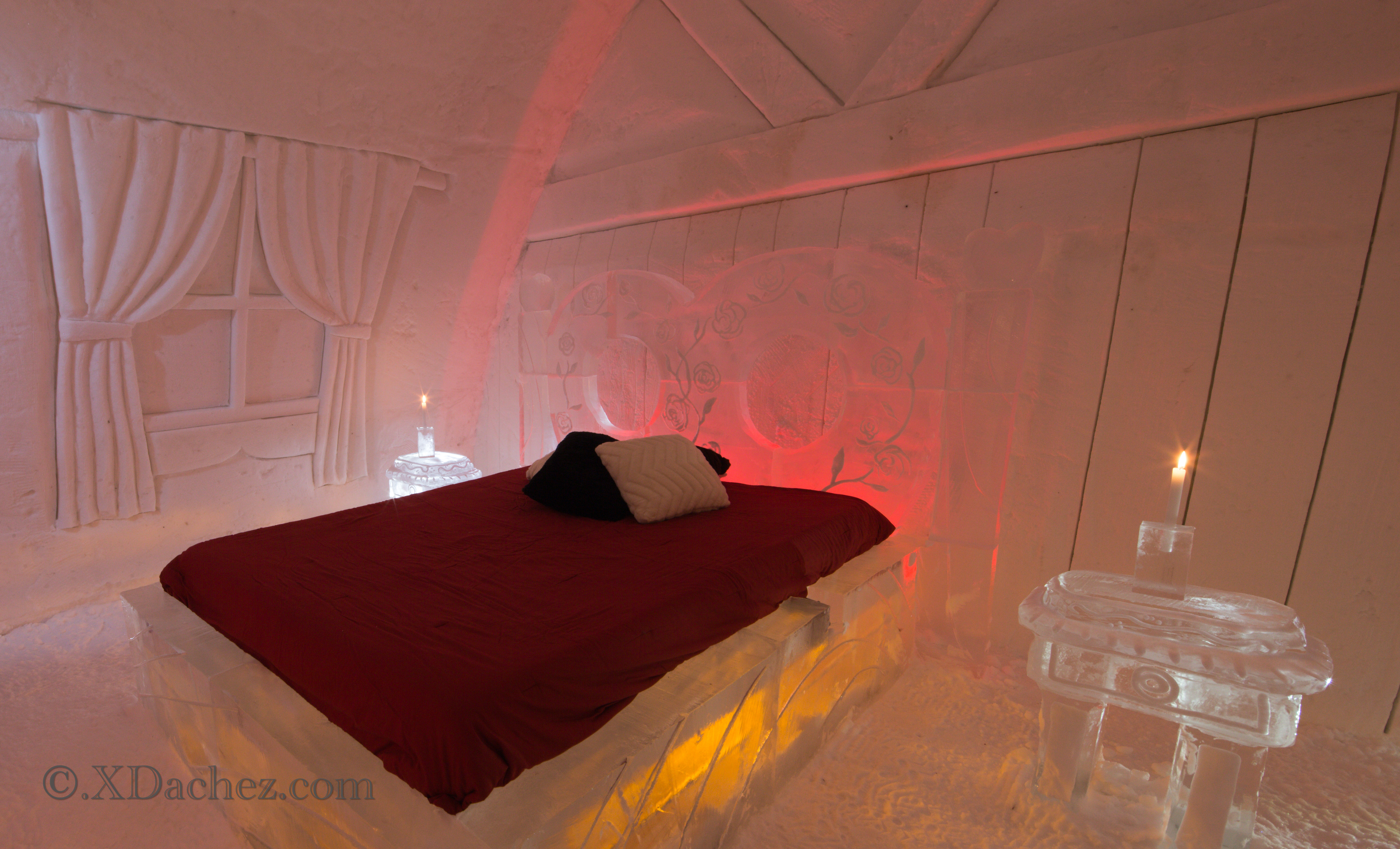 Hotel de Glace - niezwykły hotel z lodu