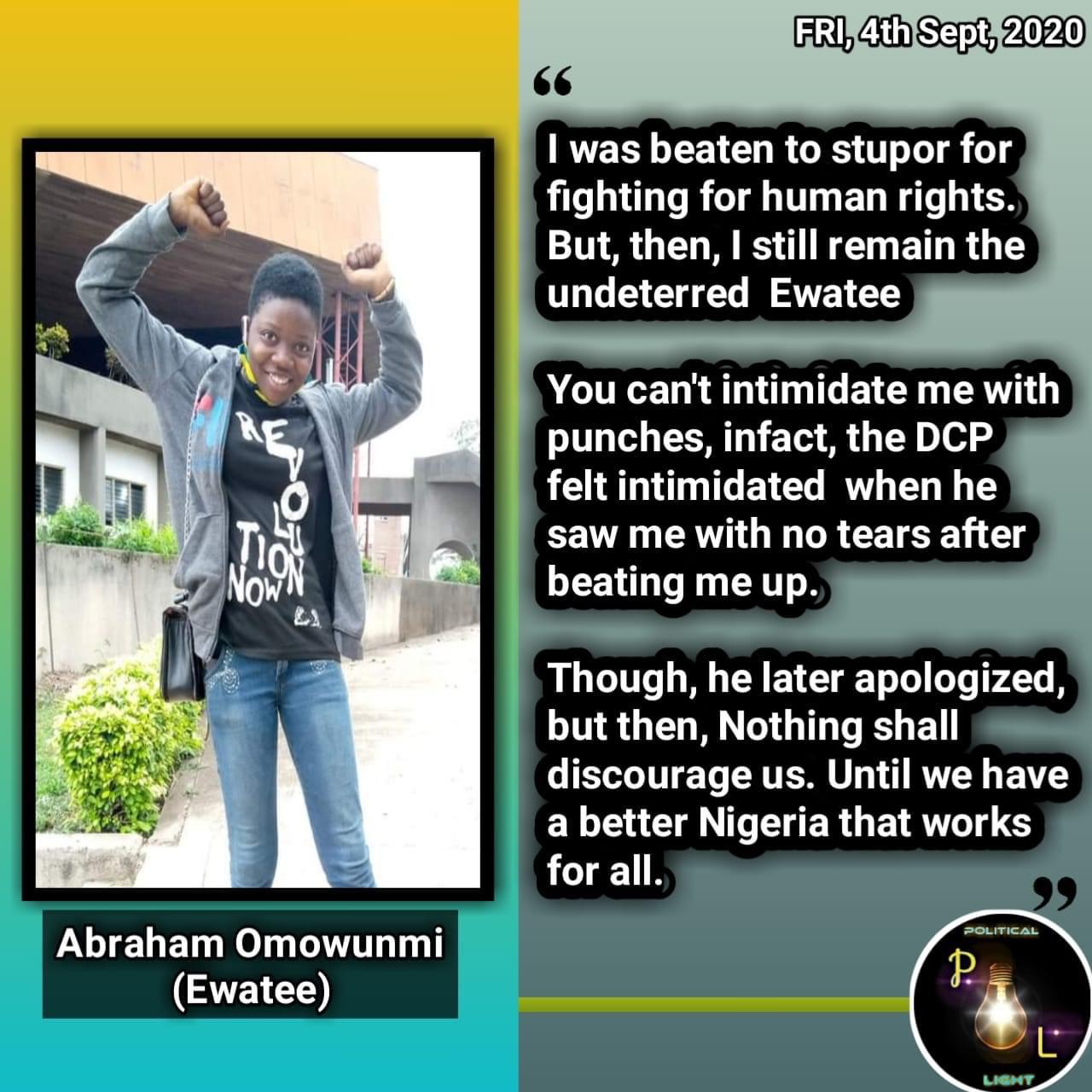 Nigerian youths awakening to fight injustice