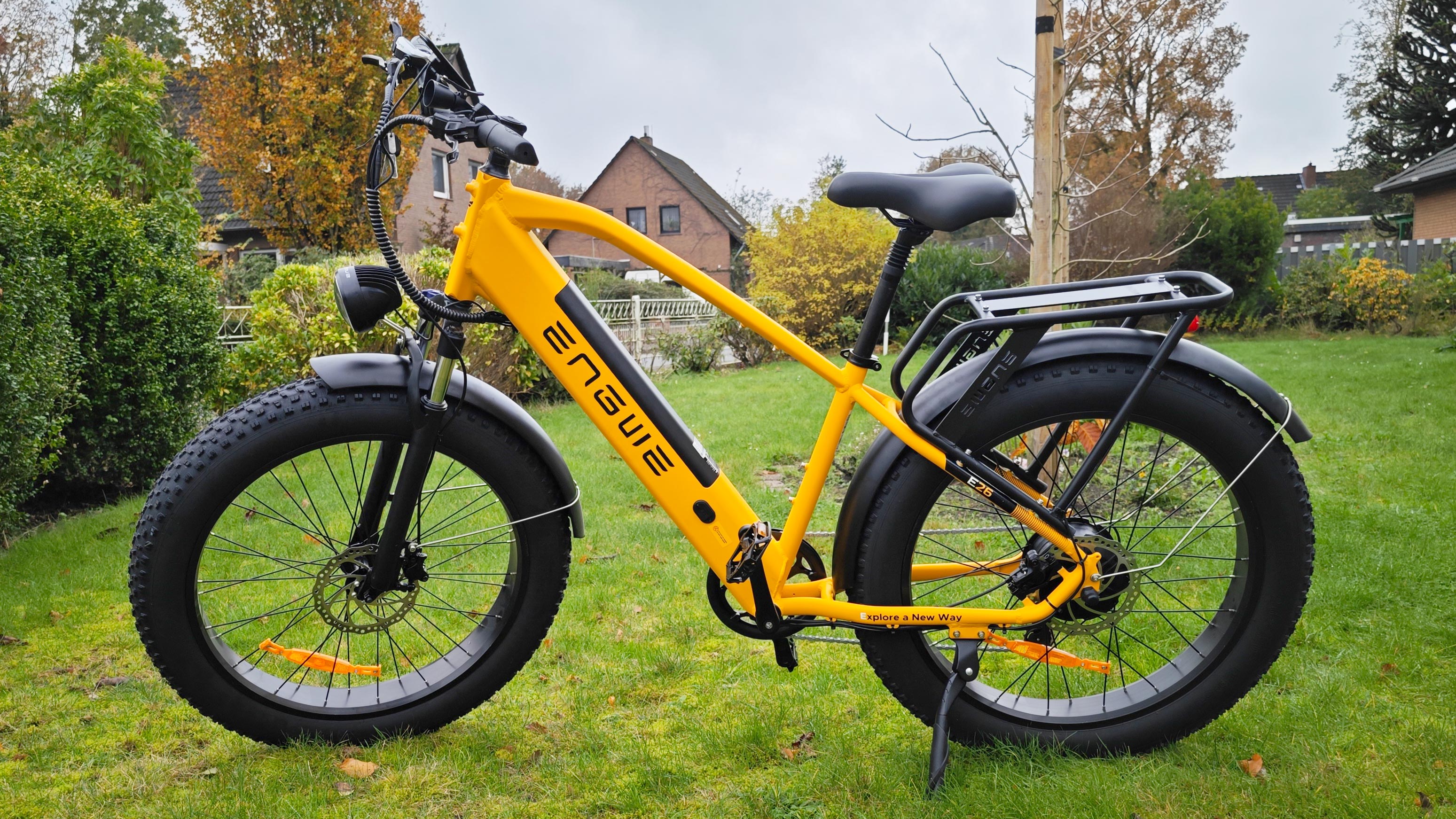 E-Bike Engwe E26 im Test: Fatbike für Fahrer bis 150 kg ab 1229