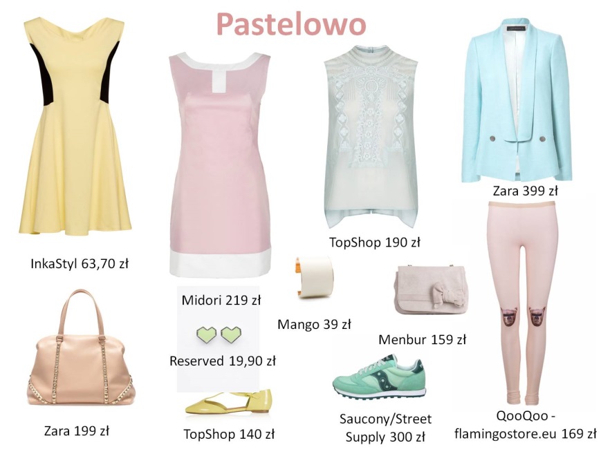 Stylizacje na imprezę pod chmurką