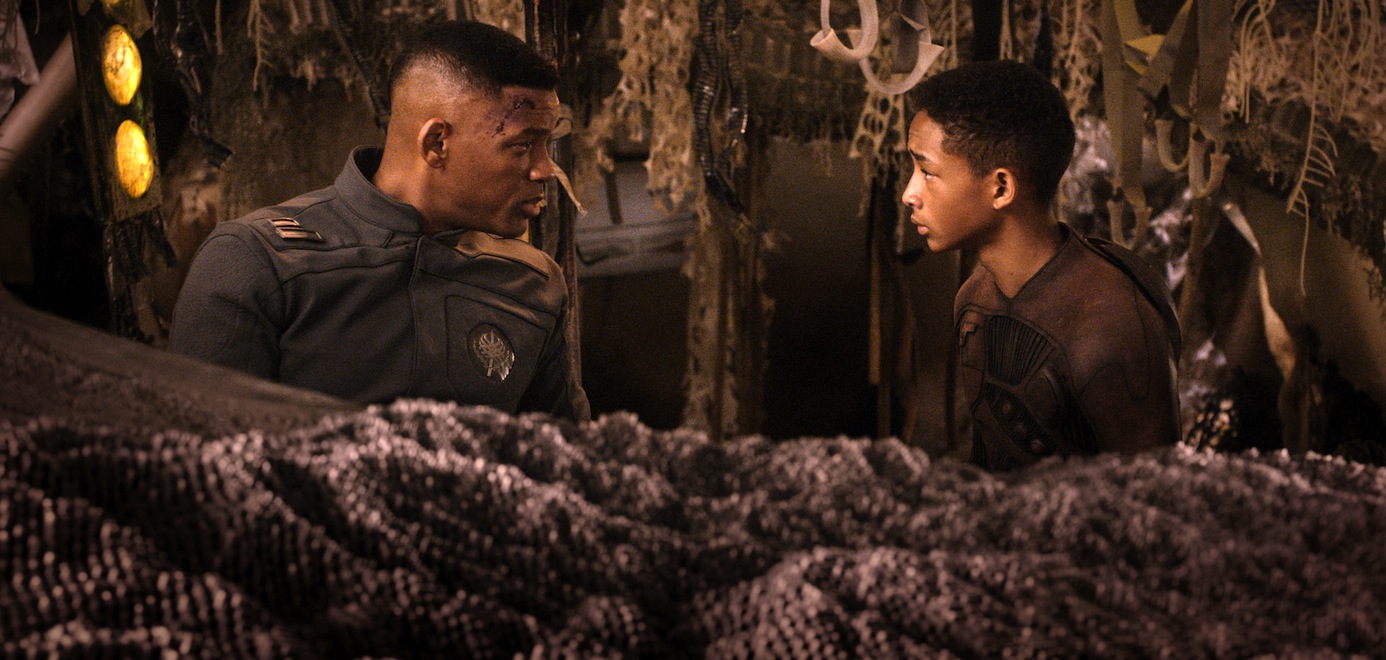 Will Smith i Jaden Smith w filmie