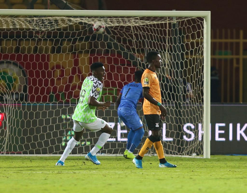 Taiwo Awoniyi scored in added time to seal the win for Nigeria (CAF)