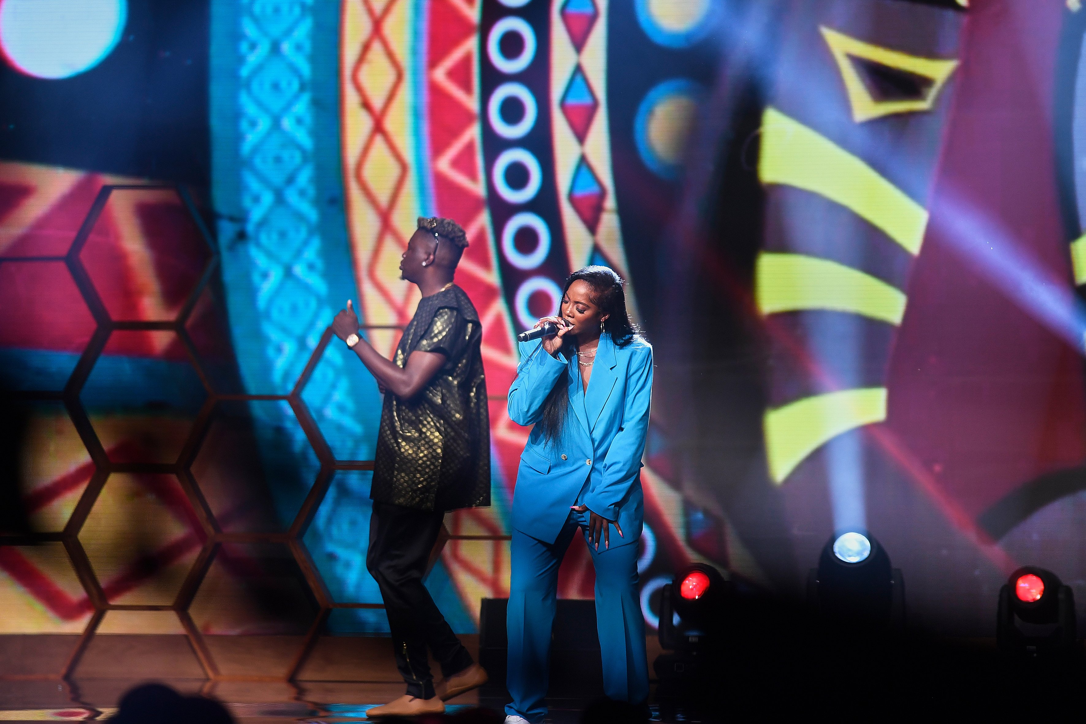 Davido, Tiwa Savage, Oshoala and Okocha shine at 2022 CAF Awards