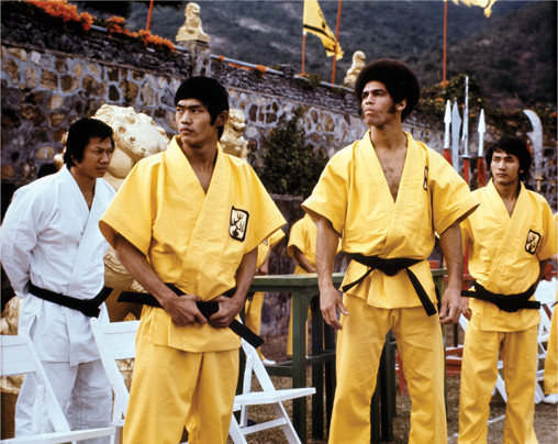 Wzięcie miały również naprasowanki z podobizną Bruce'a, lustereczka z fotografiami mistrza, oraz karty do gry z grafikami guru karate. Bruce Lee był wszędzie. Dzisiaj powiedzielibyśmy: ikona stylu, wtedy mówiło się raczej: nasz ulubieniec