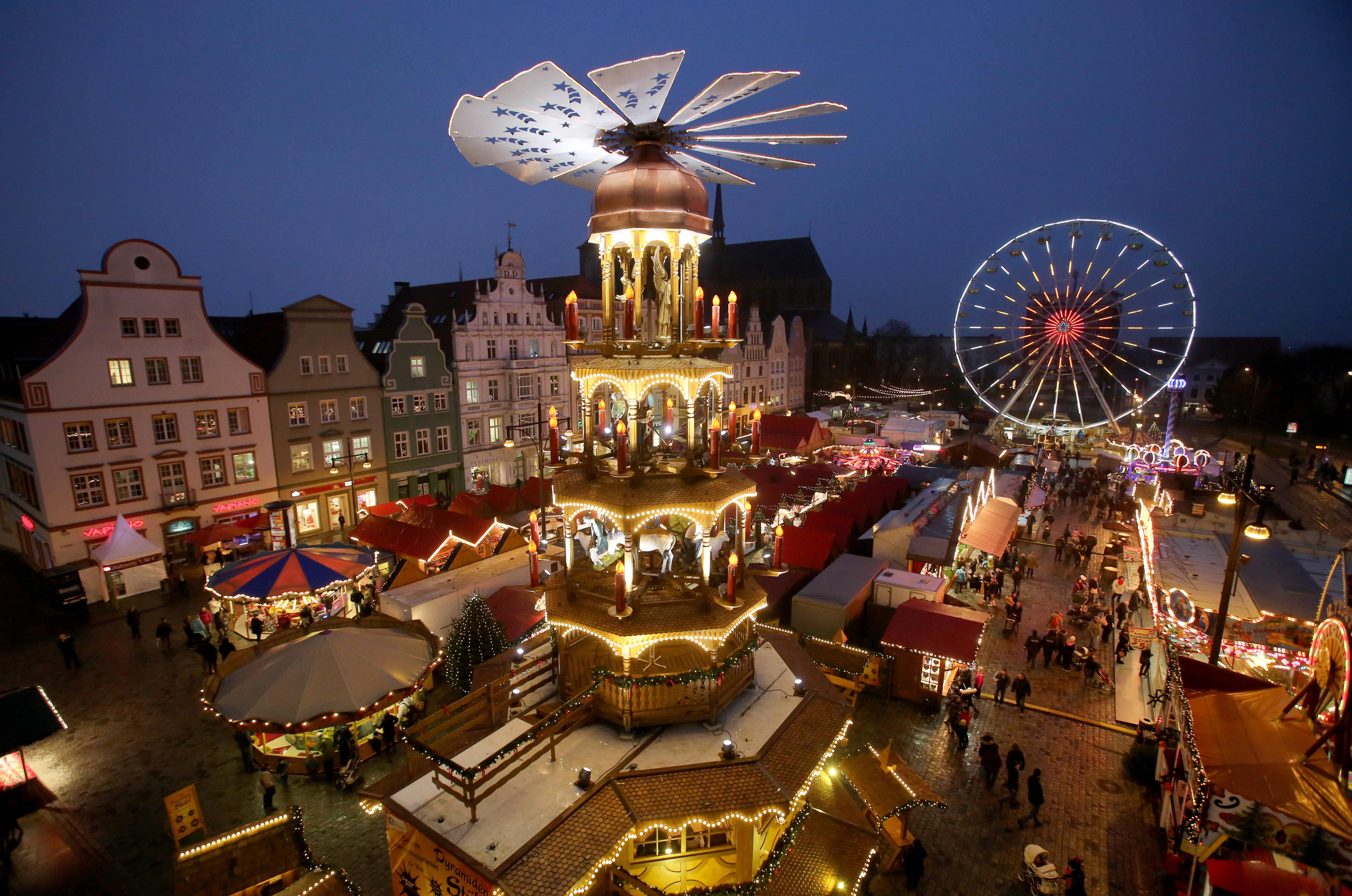 Christmas market in Rostock