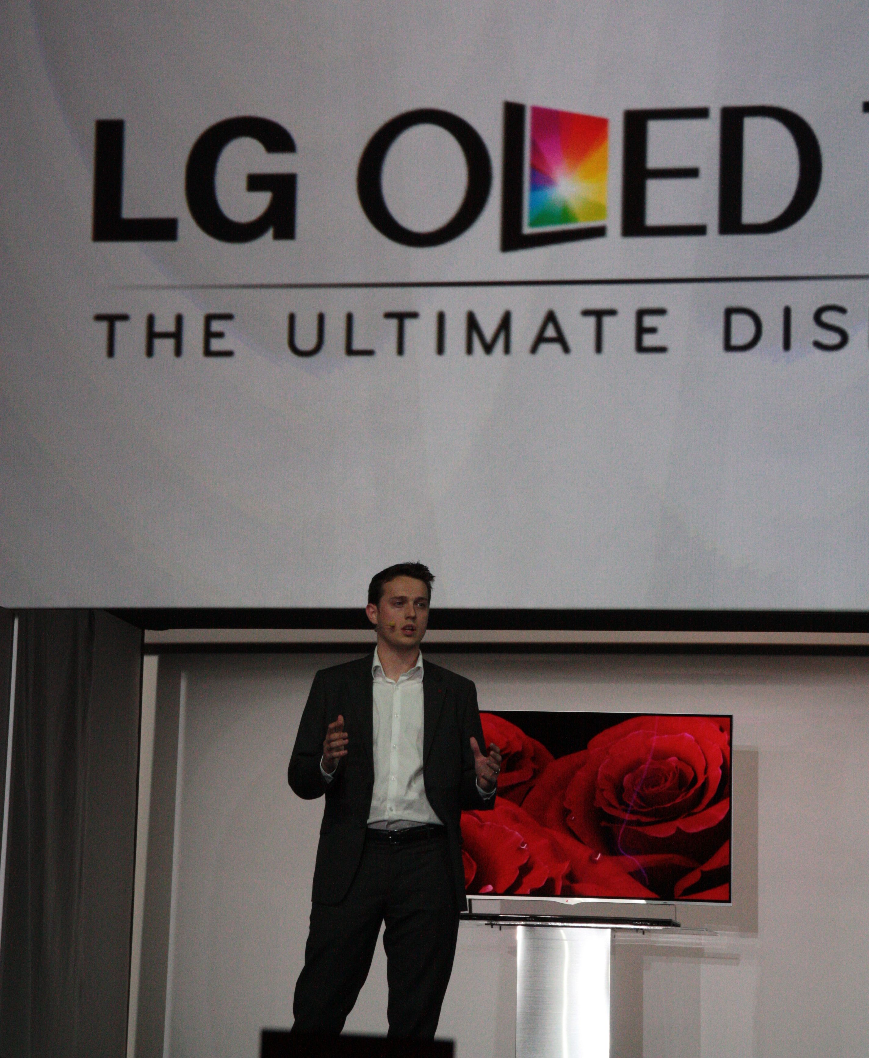 Telewizor LG OLED 55''. Prezentacja w Monte Carlo