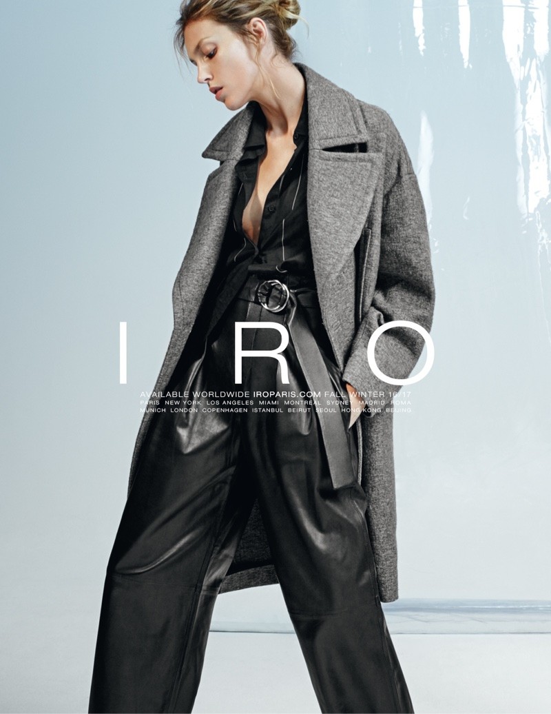 Anja Rubik IRO FW2016