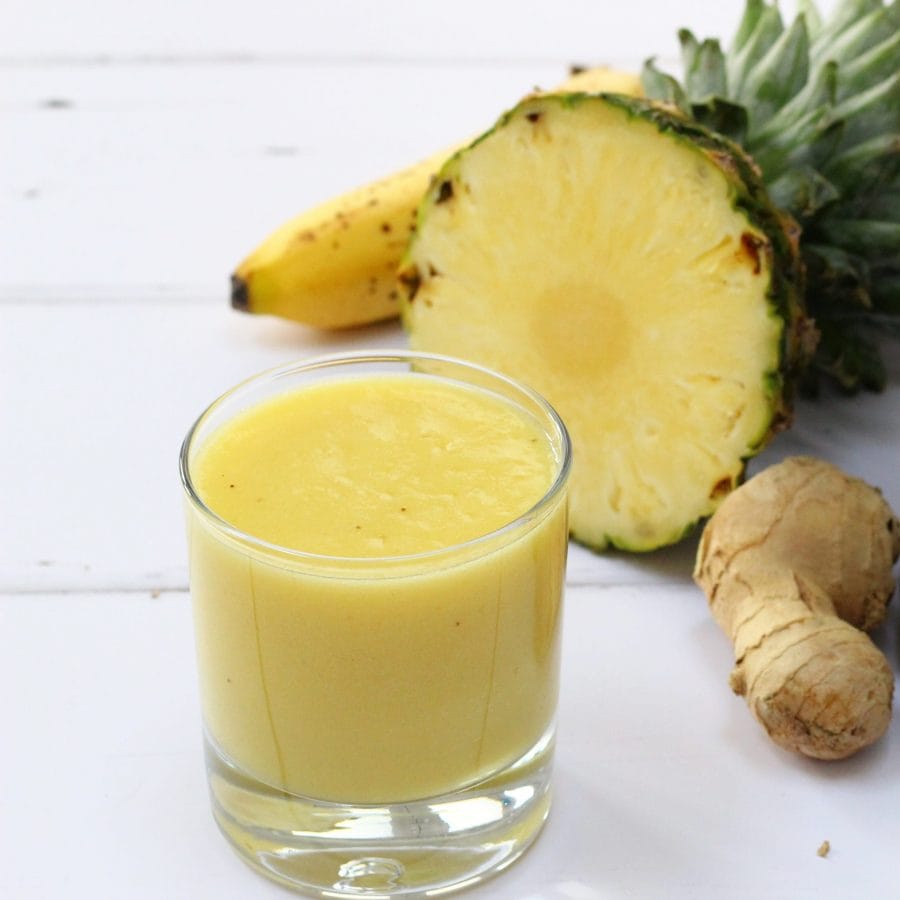 DIY Recipes: How to make Pineapple ginger smoothie