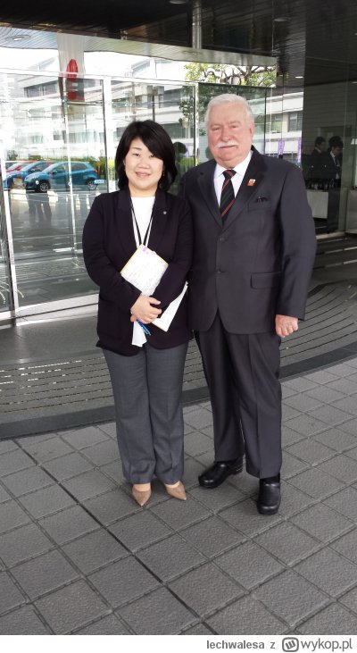 Lech Wałęsa w Japonii