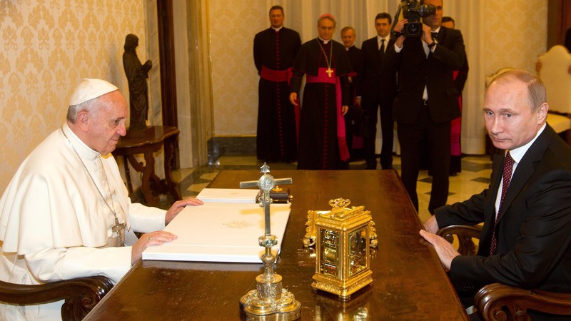 VATICAN PUTIN POPE DIPLOMACY