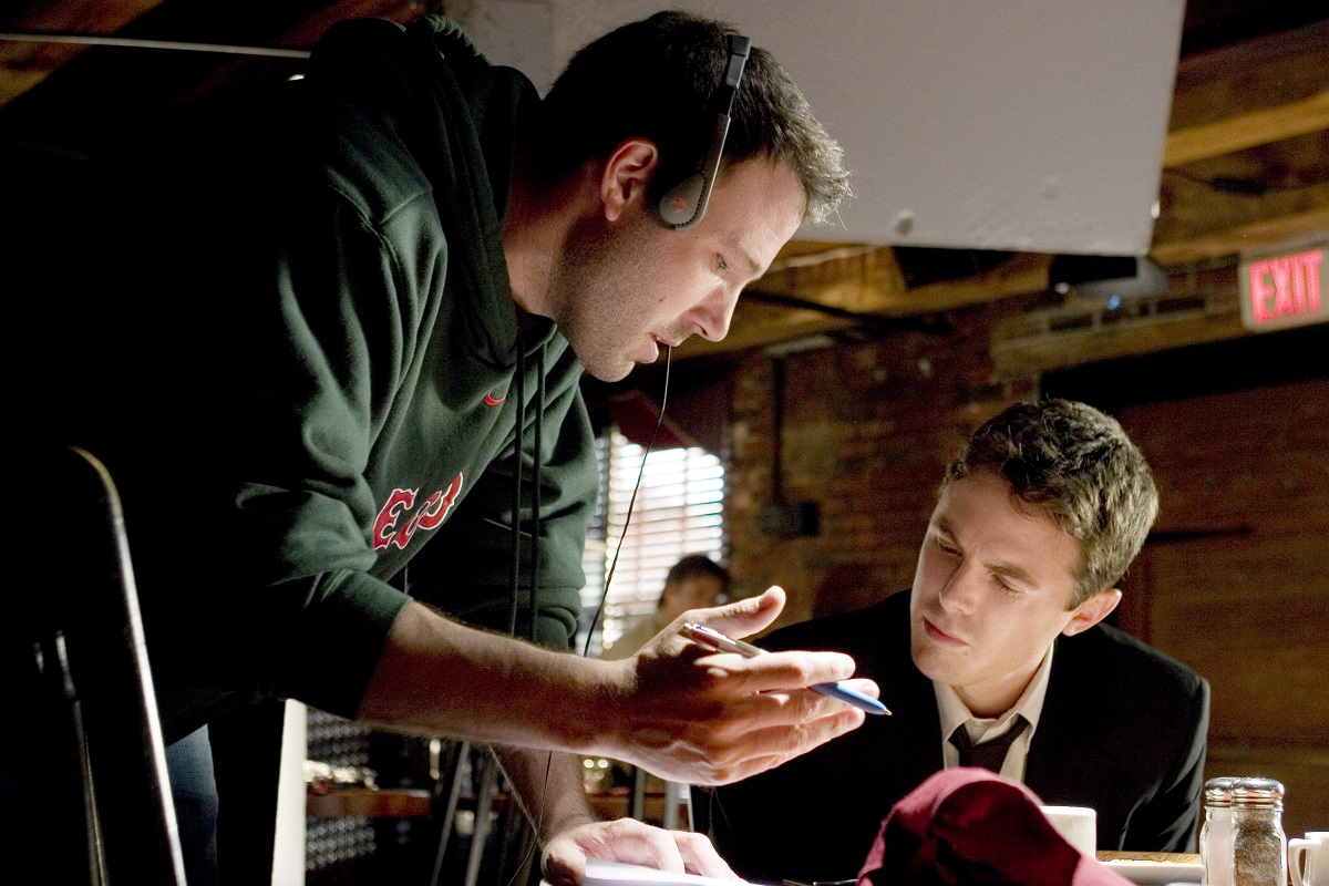 Ben Affleck na planie