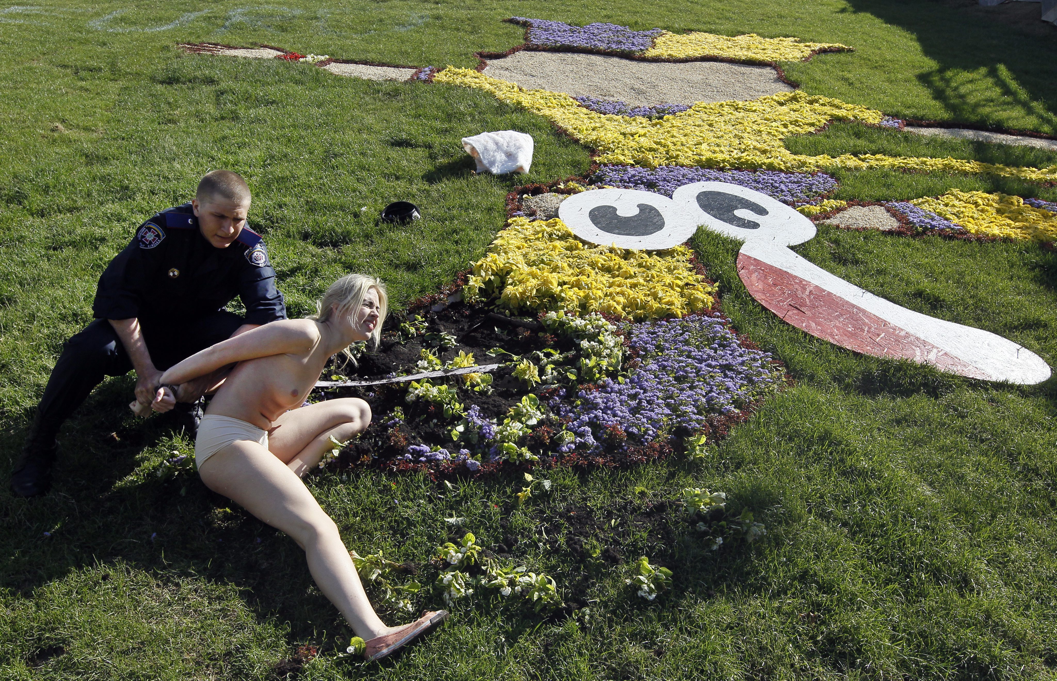 Femen przeciwko Euro 2012
