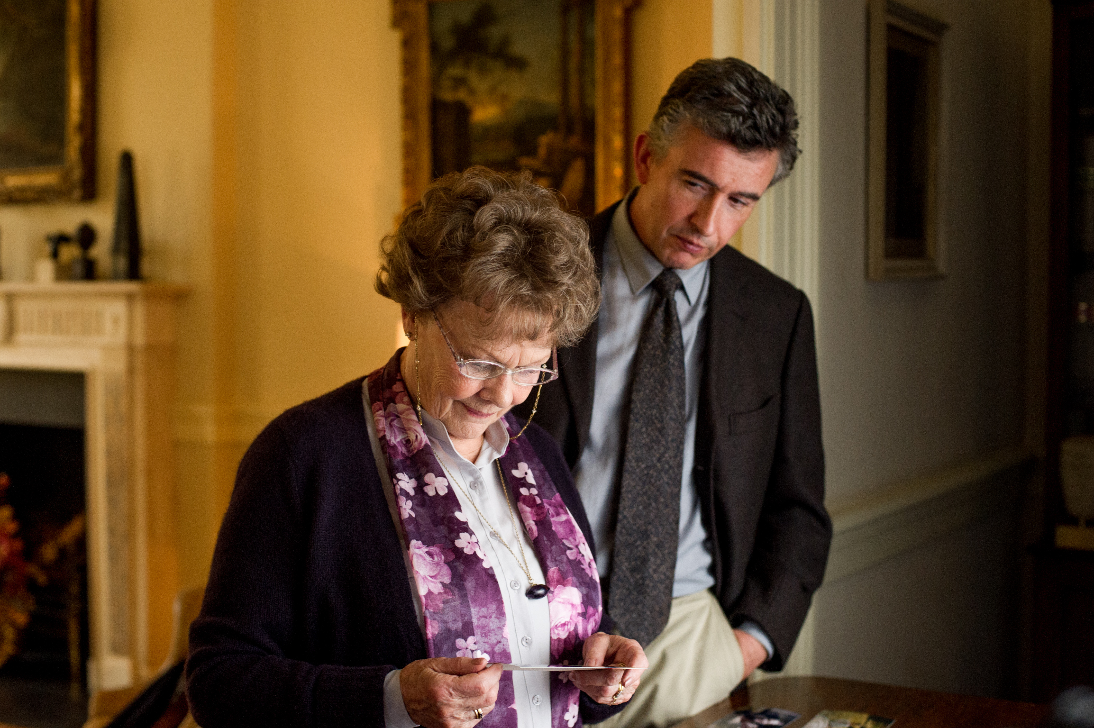 Judi Dench i Steve Coogan w filmie