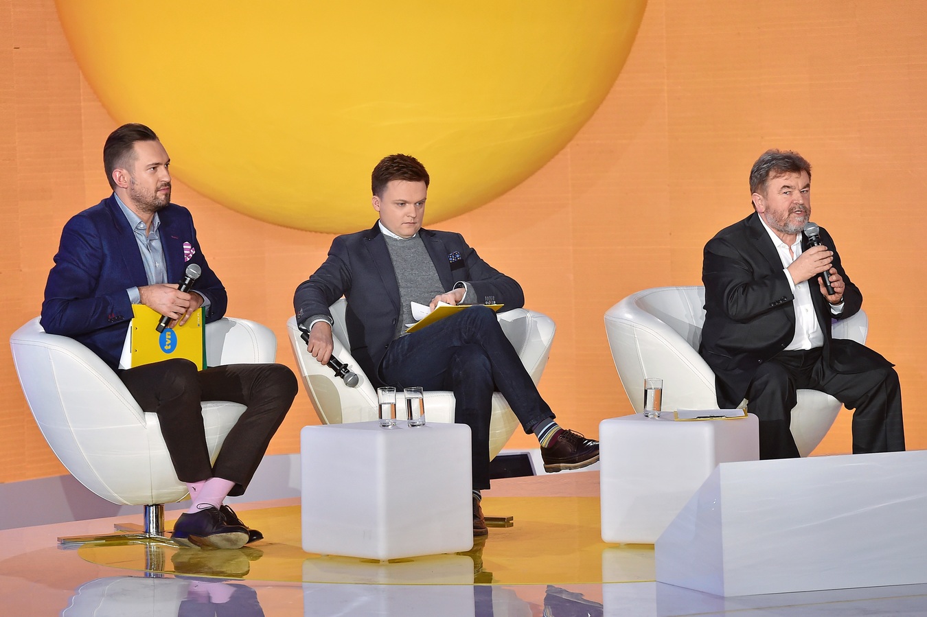 Szymon Hołownia i Marcin Prokop byli gospodarzami konferencji. Ten duet wiosną zobaczymy także w odświeżonym