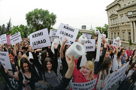 Beogradski protest "Patkica"