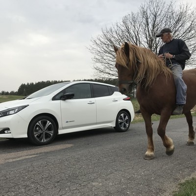 Nissan Leaf – elektryzujący kompakt. I to całkiem duży