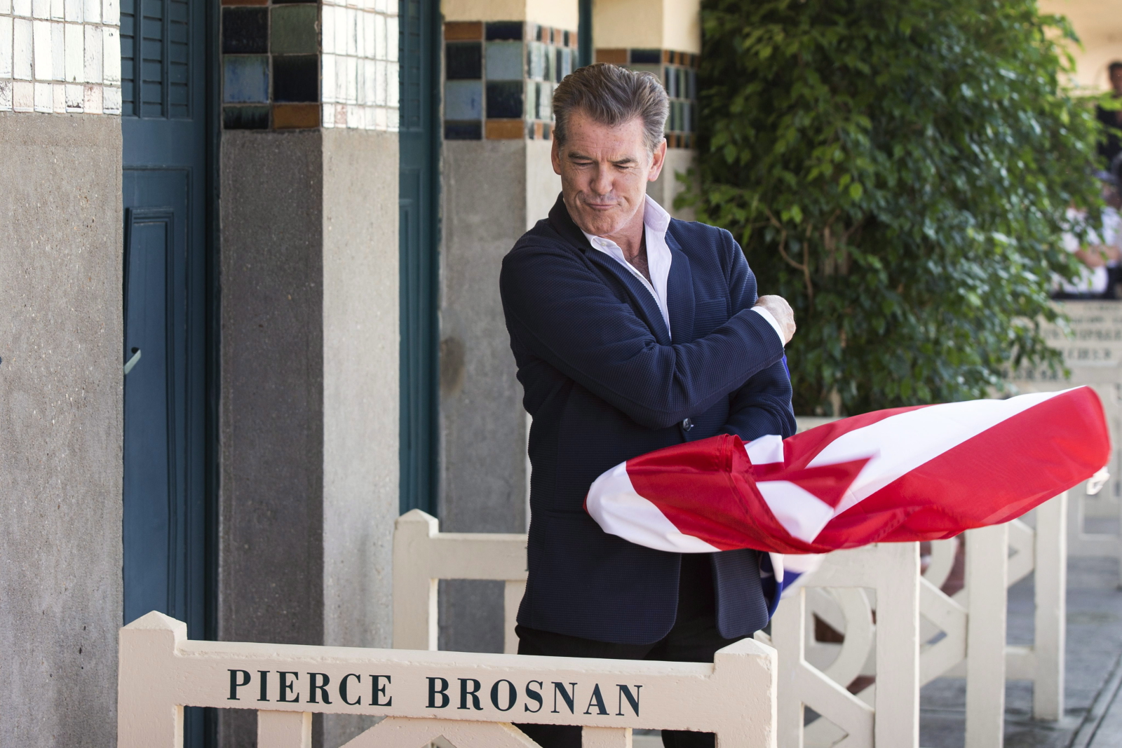 Pierce Brosnan na Deauville American Film Festival (12 września 2014)