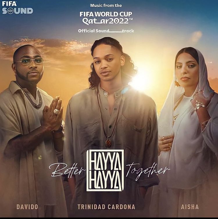 Davido featured on Qatar 2022 FIFA World Cup\'s official song (Watch)