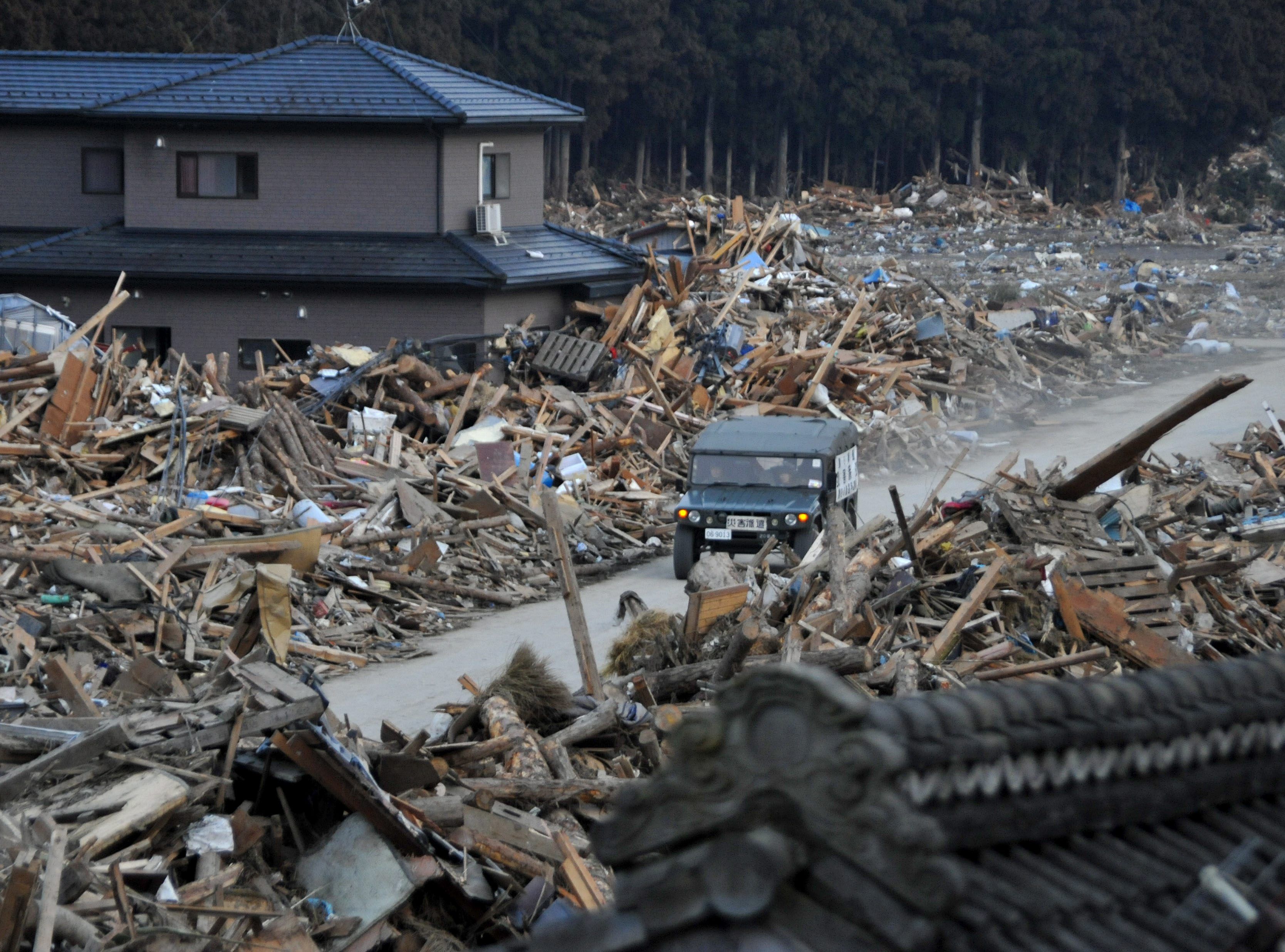 Tak wygląda Minami Sanriku w prefekturze Iwate po katakliźmie