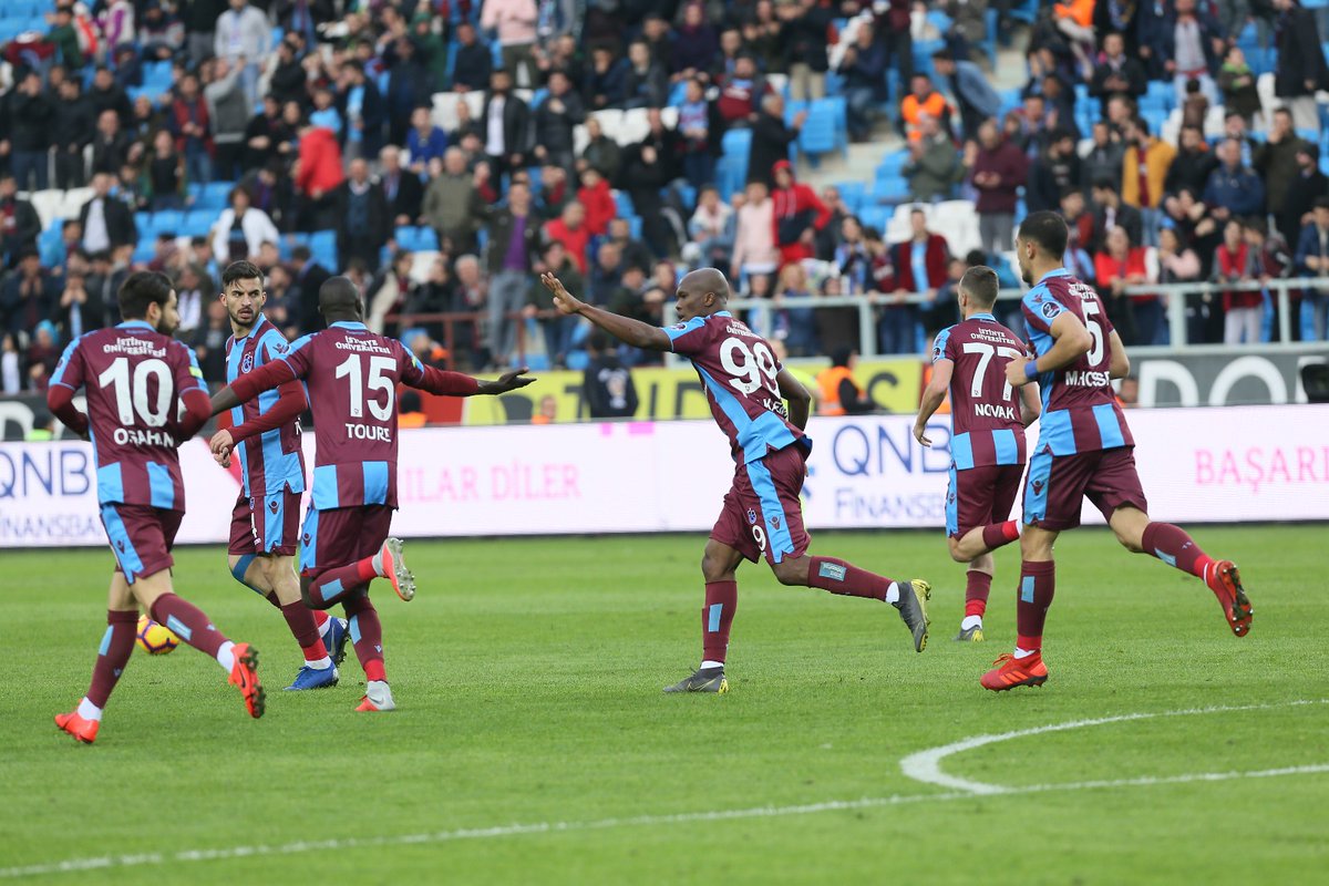Anthony Nwakaeme scored for Trabzonspor in Turkey (Twitter/Trabzonspor)