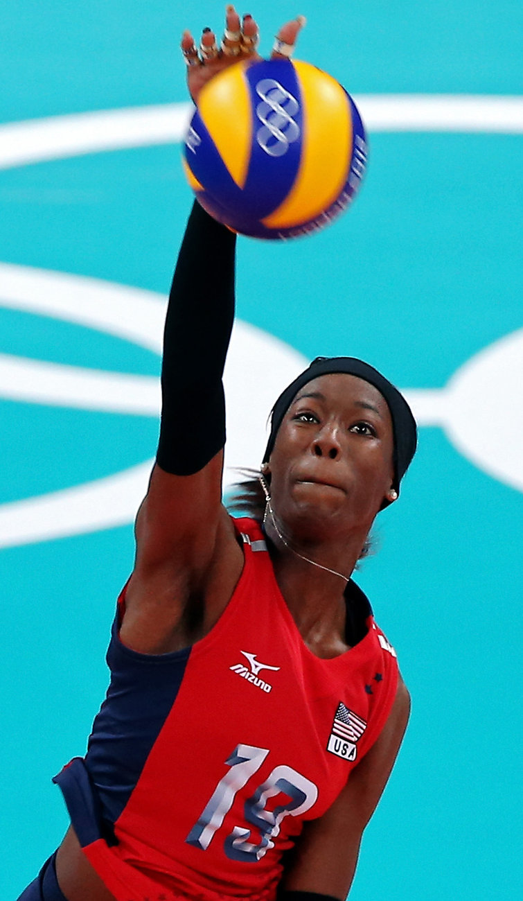 Destinee Hooker is an accomplished American volleyball player